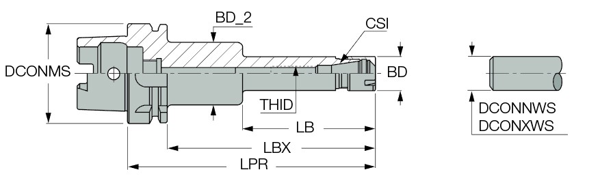 HSK A63 ER16X120M