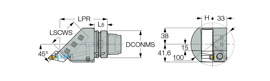 HSK A63WH ASHR 25 45