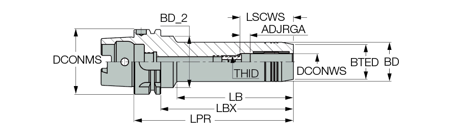 HSK A100 HYDRO 32X200