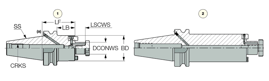 BT40 SEM 22X100C