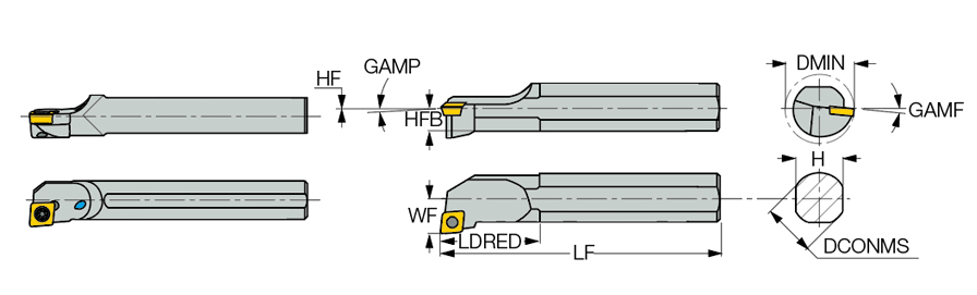 Iscar United Kingdom | Turning > Internal Turning > Indexable Internal ...