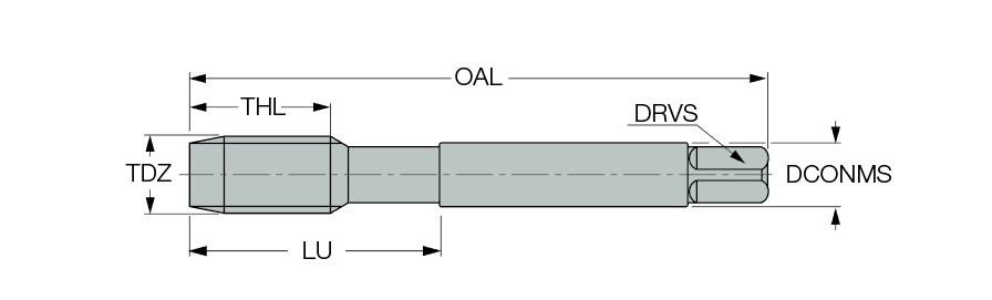 TPG UNF-3/8-24-M HEST