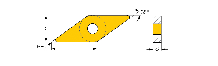 VNMG 12T304-NF IC428